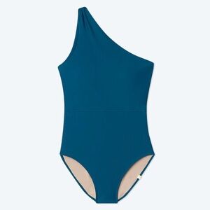 Summersalt The Ruched Sidestroke One Piece Swimsuit